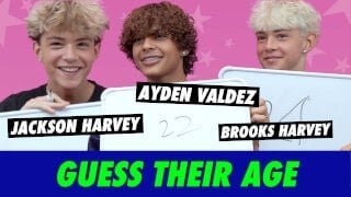 Ayden Valdez vs. Jackson vs. Brooks Harvey: Guess Their Age