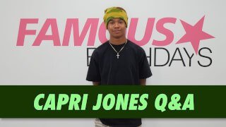 Capri Jones Q&A