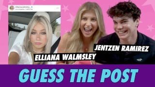 Elliana Walmsley vs. Jentzen Ramirez: Guess The Post