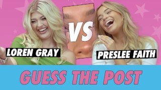 Loren Gray vs. PresLee Faith: Guess The Post