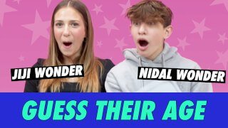 Nidal vs. Jiji Wonder: Guess Their Age