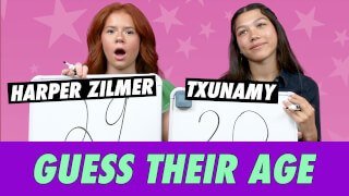 Txunamy vs. Harper Zilmer: Guess Their Age